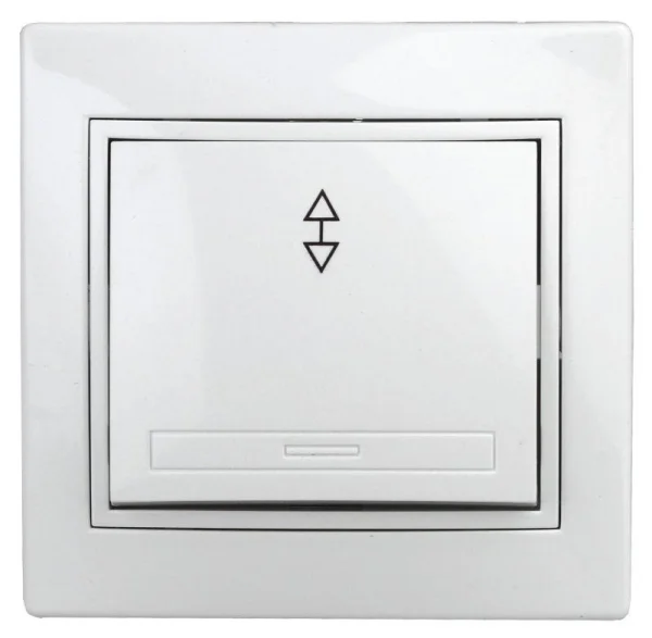 Переключатель 1-кл. СП Plano 10А IP20 1-103-01 250В бел. Intro Б0027599