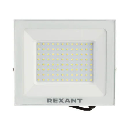 Прожектор СДО 100Вт 8000лм 5000К бел. корпус Rexant 605-027