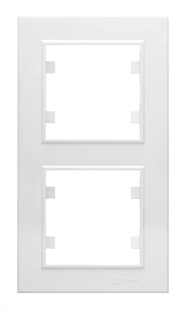 Рамка 2-м Karea вертик. бел. Makel 56001707