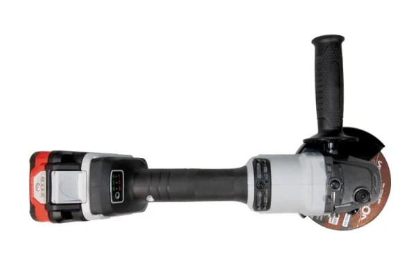 Машина шлифовальная угловая аккумуляторная бесщеточная УШМ-125/36ВМЭ 125мм АПИ 36В 2 АКБ 2.0А.ч ЗУ ИНТЕРСКОЛ 956.2.2.70