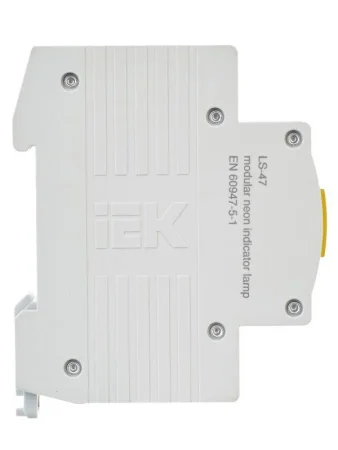 Лампа сигнальная ЛС-47 желт. IEK MLS10-230-K05