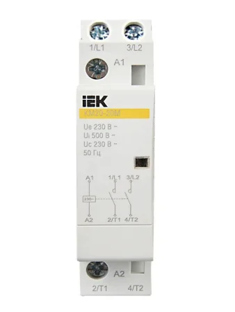 Контактор модульный КМ20-20М AC IEK MKK11-20-20