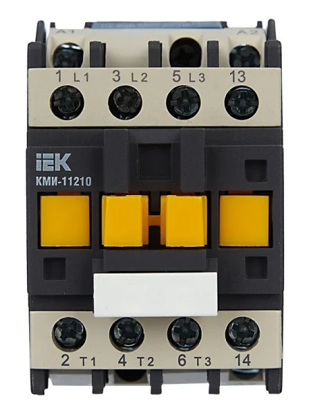 Контактор КМИ-11210 12А 230В/АС3 1НО IEK KKM11-012-230-10