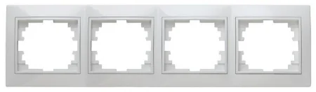 Рамка 4-м СП Plano 1-504-01 гор. бел. Intro Б0027629