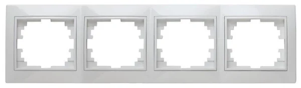 Рамка 4-м СП Plano 1-504-01 гор. бел. Intro Б0027629