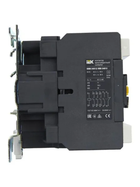 Контактор КМИ-34012 40А 230В/АС3 1НО 1НЗ IEK KKM31-040-230-11