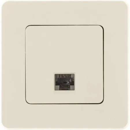 Розетка компьютерная Inspiria RJ45 кат.5E UTP сл. кость Leg 673826