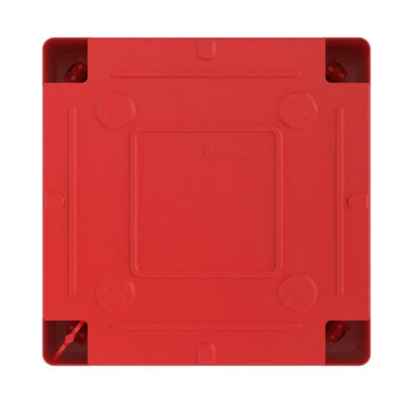 Коробка распределительная ОП 100х100х50мм IP56 гладкие стенки красн. DKC 53811