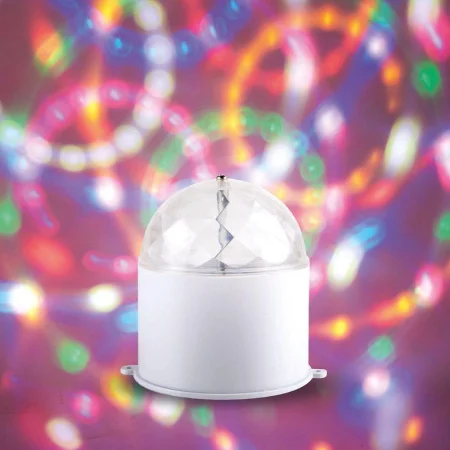 Лампа светодиодная "Диско" 3LED RGB 6Вт шар 220В многоцв. IP20 Neon-Night 601-252