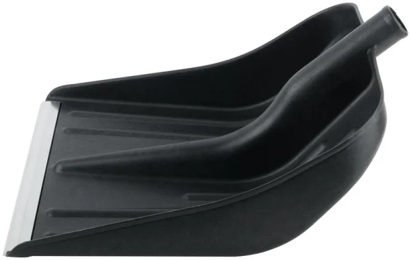 Лопата для уборки снега малая 360х400мм без черенка пластик. 68098