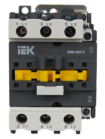 Контактор КМИ-46512 65А 230В/АС3 1НО 1НЗ IEK KKM41-065-230-11