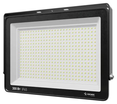 Прожектор светодиодный PREMIUM 300Вт 6500К 30000лм IP65 КОСМОС KOS_PR_LED_300 Прожектор светодиодный PREMIUM 300Вт 6500К 30000лм IP65 КОСМОС KOS_PR_LED_300
