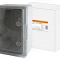 Щиты ЩМП IP65 (ABS) прозрачная дверца .