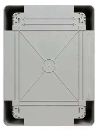 Бокс пластиковый ЩМП-0-2, ABS, IP65, от -45 до +75 °С, навесной, (330x250x140) TDM