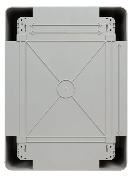 Бокс пластиковый ЩМП-0-2, ABS, IP65, от -45 до +75 °С, навесной, (330x250x140) TDM
