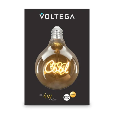 Лампа светодиодная филаментная Loft 271 G125 4Вт 2500К E27 Voltega 8554