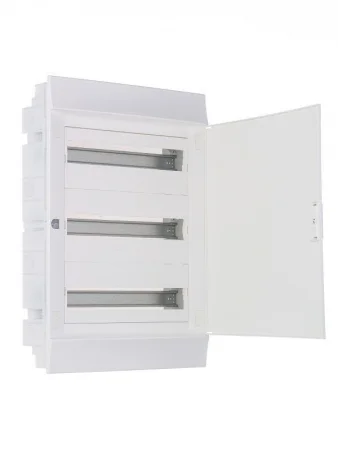 Бокс настенный Mistral41 36М непрозр. дверь (с клемм.) 3ряда ABB 1SPE007717F9974