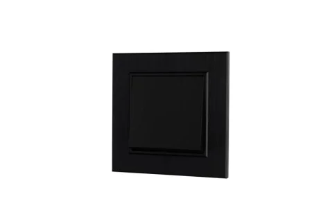 Выключатель 1-клав. Karea LINE STAR чер. Makel 86054001