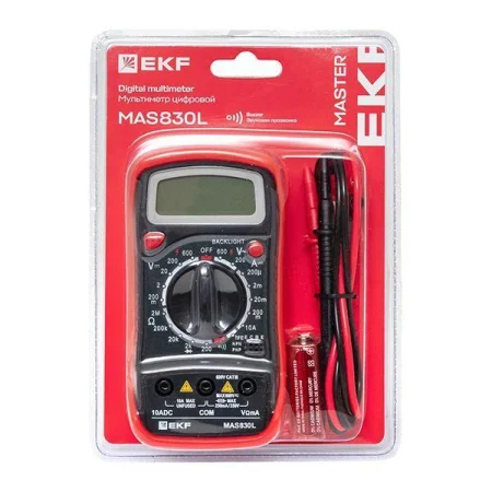 Мультиметр цифровой MAS830L Expert EKF In-180701-pm830L