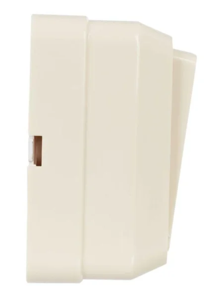 Выключатель 2-кл. ОП Октава 10А IP20 ВС20-2-0-ОКм крем. IEK EVO20-K33-10-DC