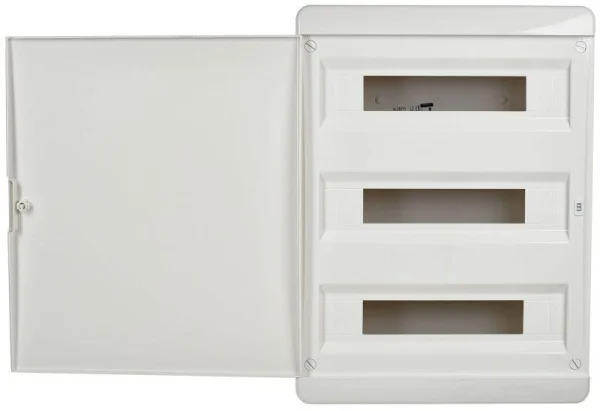 Корпус пластиковый ЩРВ-П-54 IP41 бел. дверь TEKFOR IEK TF5-KP13-V-54-41-K01-K01