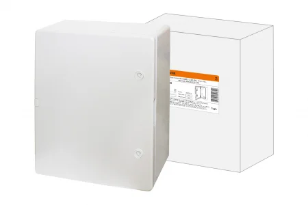 Бокс пластиковый ЩМП-0-3, ABS, IP65, -45 до +75 С, навесной, (400x300x170) TDM