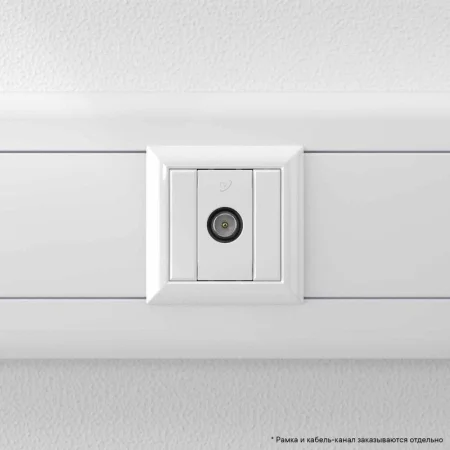 Розетка телевизионная проходная TV 1мод. Avanti "Белое облако" 16А DKC 4400511