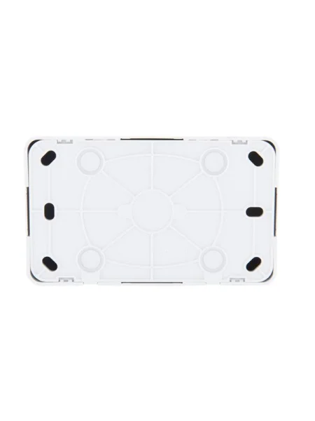 Розетка 2-м ОП Viola 16А IP20 без заземл. бел. LEZARD 751-0200-128