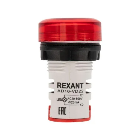 Индикатор значения напряжения красн. VD22 70-500В Rexant 36-5000