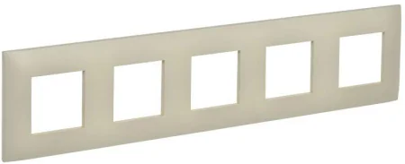 Рамка 5-м SKANDY SK-F01B беж. IEK SK-M52-K10