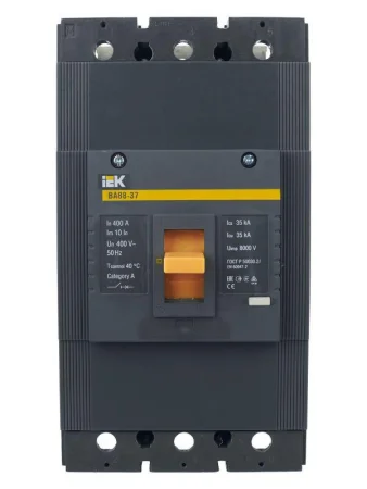 Выключатель автоматический 3п 400А 35кА ВА 88-37 IEK SVA40-3-0400