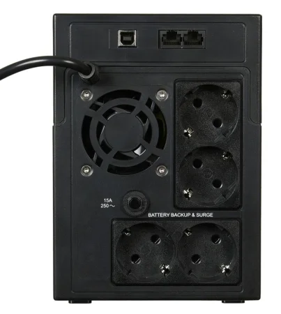 Источник бесперебойного питания Back Basic 1500 Euro 900Вт 1500В.А черн. IPPON 1108022