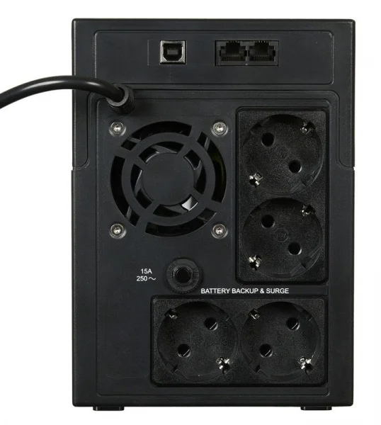 Источник бесперебойного питания Back Basic 1500 Euro 900Вт 1500В.А черн. IPPON 1108022