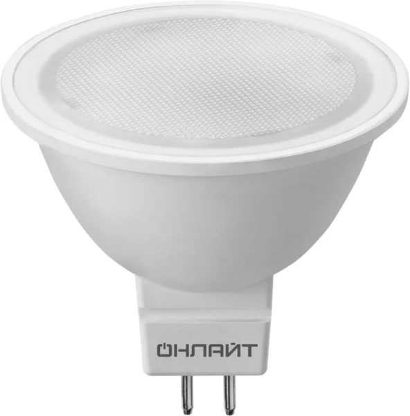 Лампа светодиодная 90 615 ОLL-MR16-10-230-3K-GU5.3-PACK5 ОНЛАЙТ 90615
