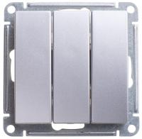 Выключатель 3-кл. СП W59 10А IP20 10AX механизм матов. хром SE VS0510-351-5-86