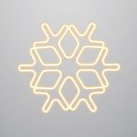 Фигура "Снежинка" из гибкого неона 60х60см тепл. бел. Neon-Night 501-326