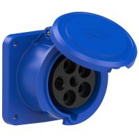 3351-9 Розетка встраиваемая 63А/230В/5П/IP44