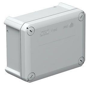 Коробка распределительная 150х116х67мм IP66 T 100 закрыт. сер. OE OBO 2007255