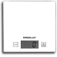 Весы кухонные ELX-SK01-С01 до 5кг 150х150мм бел. Ergolux 13599