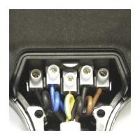 25311-s5 PCE Тройник кабельный 16A/250V/2P+E/IP44 с резиновым корпусом и 5-контактным разъемом