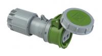 2822-4v PCE Розетка кабельная 16А/24-42V/2Р/IP67, никелированные контакты