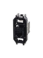 Разъем телекоммуникац. 8 конт. 5 кат. UTP тип RJ45 ABB 2CLA201850A1001
