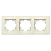 Рамка 3-м Афина универс. сл. кость (ivory) Universal A0045-I