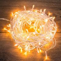 Гирлянда "Твинкл Лайт" 15м 120LED тепл. бел. провод прозр. Neon-Night 303-196