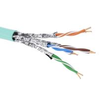 Кабель CAT 6А U/UTP нг(А)-LSLTx (уп.500м) аква DKC RN6AUUA03AQ