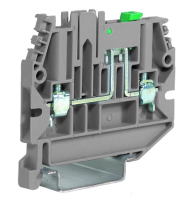 Клемма CBS.2/GR с ножевым размыкателем 2.5кв.мм 1 уровень винт. DKC ZCBS02GR