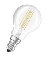 Лампа светодиодная филаментная LED STAR CLASSIC P 60 5W/827 5Вт шар 2700К тепл.бел E14 600лм 220-240В прозр. стекл. OSRAM 4058075212459