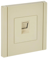 Розетка компьютерная RJ45 кат.5E FORTE&PIANO FP432 ваниль IEK FP-K10-1-K10