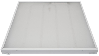Светильник светодиодный ULP-6060 40W/5000K IP40 GRILYATO WHITE 40Вт 5000К IP40 4600лм 588х588х38 потолочный встраив. грильято рассеив. призма с источником питания бел. Uniel UL-00005199