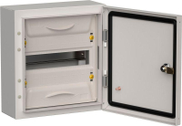 Корпус металлический ЩРн-12 (1х12) 335х310х140 IP54 сер. TITAN 5 IEK TI5-50-N-012-54-7035